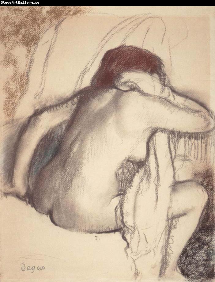 Edgar Degas After The Bath